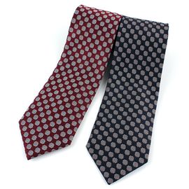 [MAESIO] KSK2642 100% Silk Allover Necktie 8cm 2Color _ Men's Ties Formal Business, Ties for Men, Prom Wedding Party, All Made in Korea